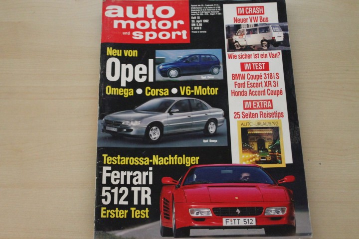 Auto Motor und Sport 10/1992